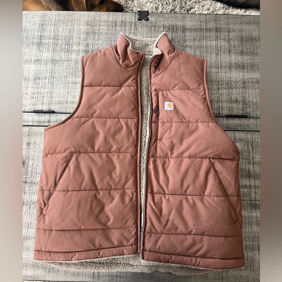 Carhartt Jackets & Blazers - Carhartt Womens Montana Reversible Relaxed Fit Insulated Puffer Vest